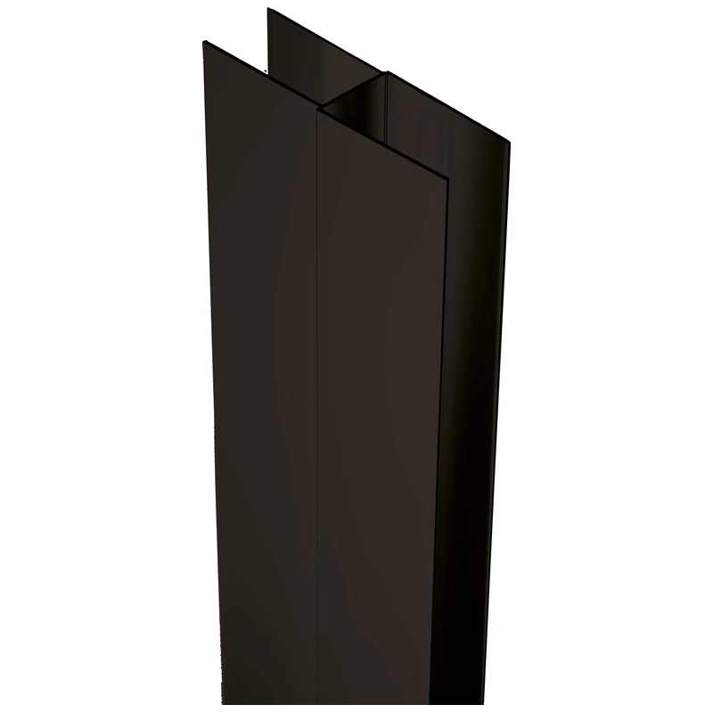Profils paplašinājumam nero 200 cm melns