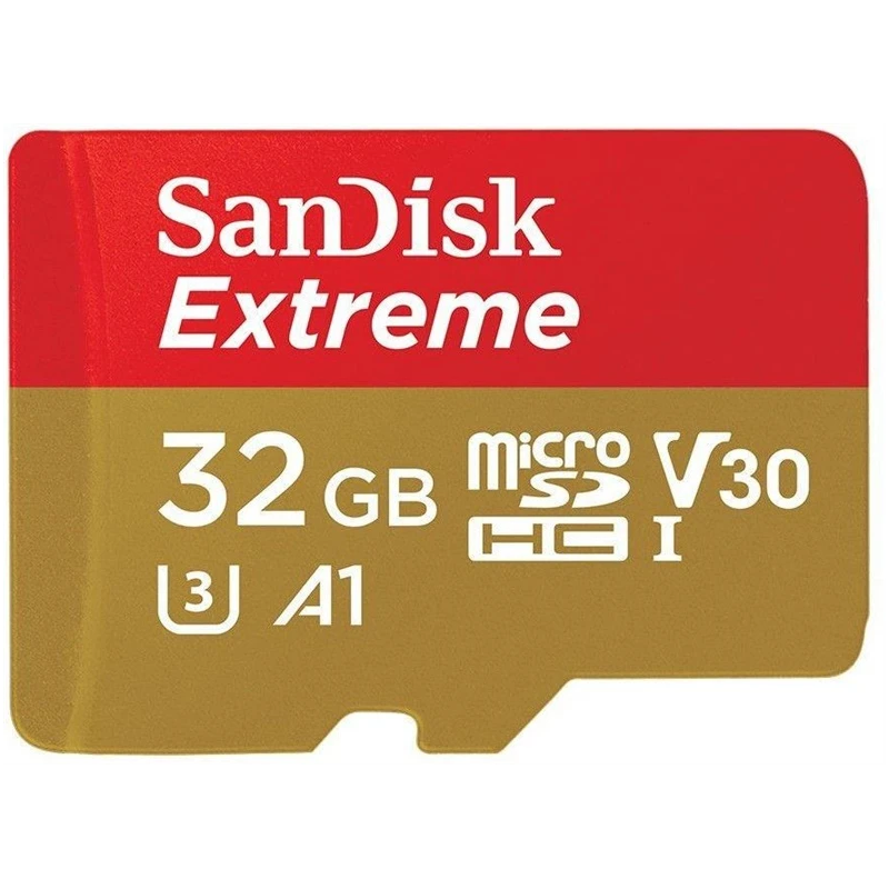 ATMINTIES KORTELĖ SANDISK 32GB MICRO SDHC EXTREME 100MB-s