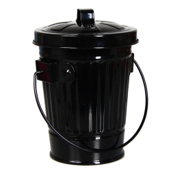 Pelnu trauks metāla spainītis ar vāku