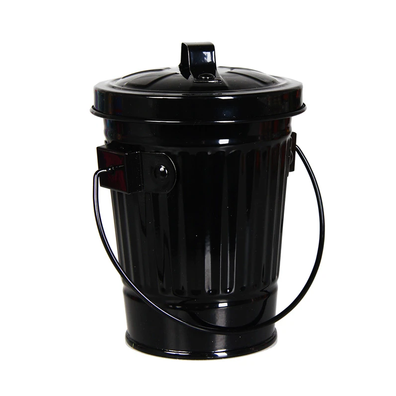 Pelnu trauks metāla spainītis ar vāku