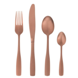 Maku Galda piederumu komplekts, 16 priekšmeti, rozā zelts ,nerūsējošais tērauds,