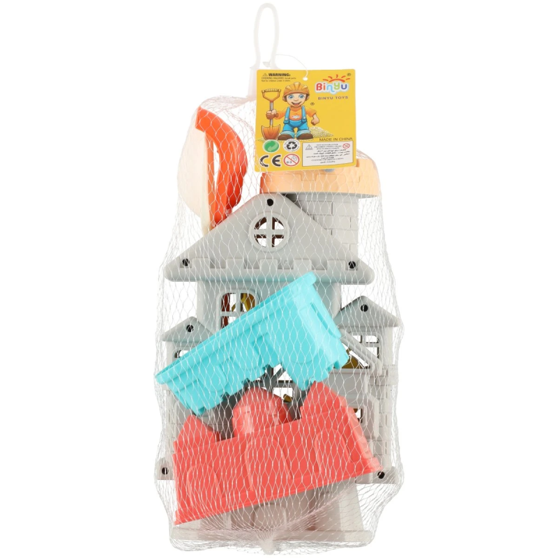 Rotaļlieta Pludmales smilšu kompl.6gb, Pils