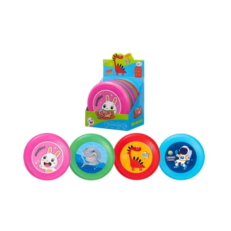 Rotaļlieta Lidojošais disks 24cm, mix