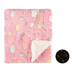 4Living pleds 125×150 cm, spīd tumsā