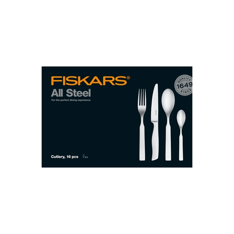 All steel galda piederumu komplekts 16 gab.