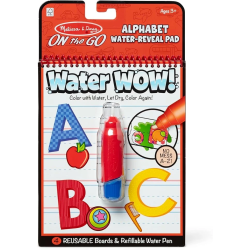 MELISSA & DOUG Water Wow! Ūdens krāsojamā grāmata – Alfabēts