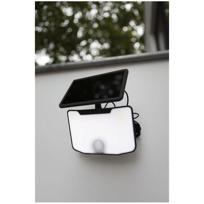 Prožektors ar saules bat.kust.sens.6w