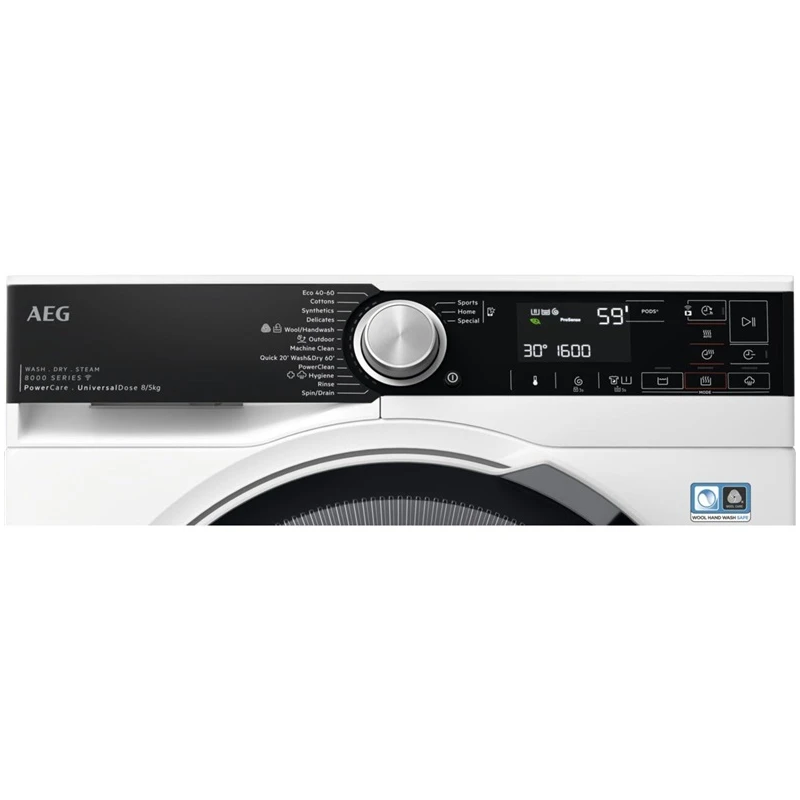 Veļas mašīna+žāvētājs lwr85865o aeg