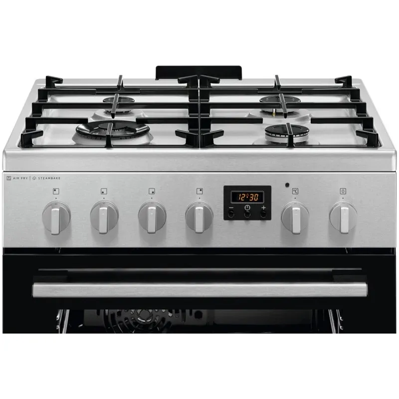 Dujinė viryklė su elektrine orkaite Electrolux 600 serija „SteamBake“ LKK664220X