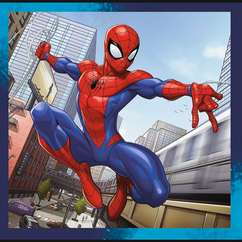 TREFL SPIDER-MAN Pužļu komplekts 3in1