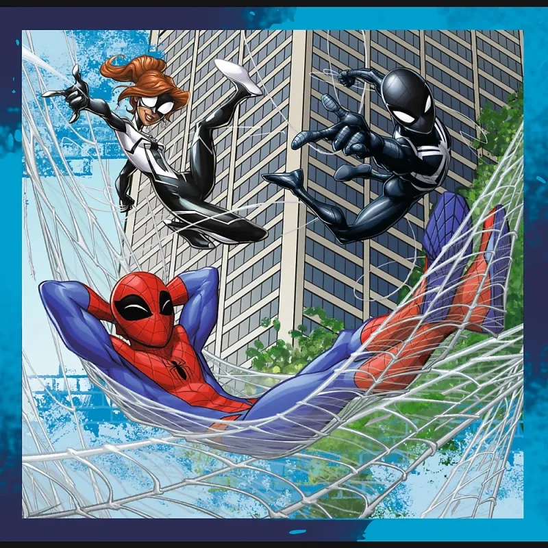 TREFL SPIDER-MAN Pusle komplekt Ämblikmees, 3 tk