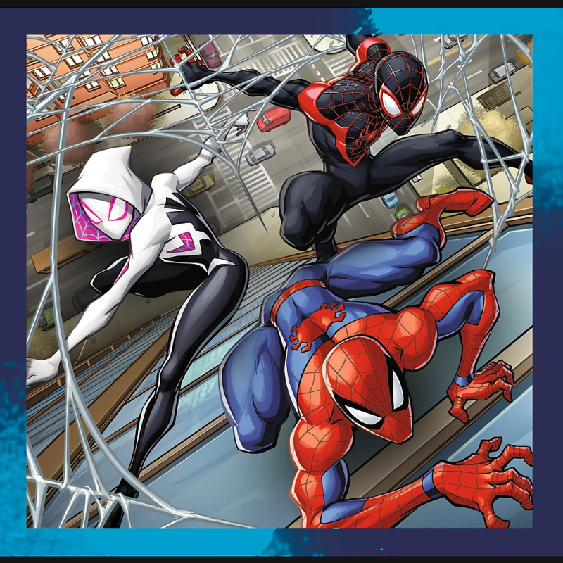 TREFL SPIDER-MAN Pužļu komplekts 3in1
