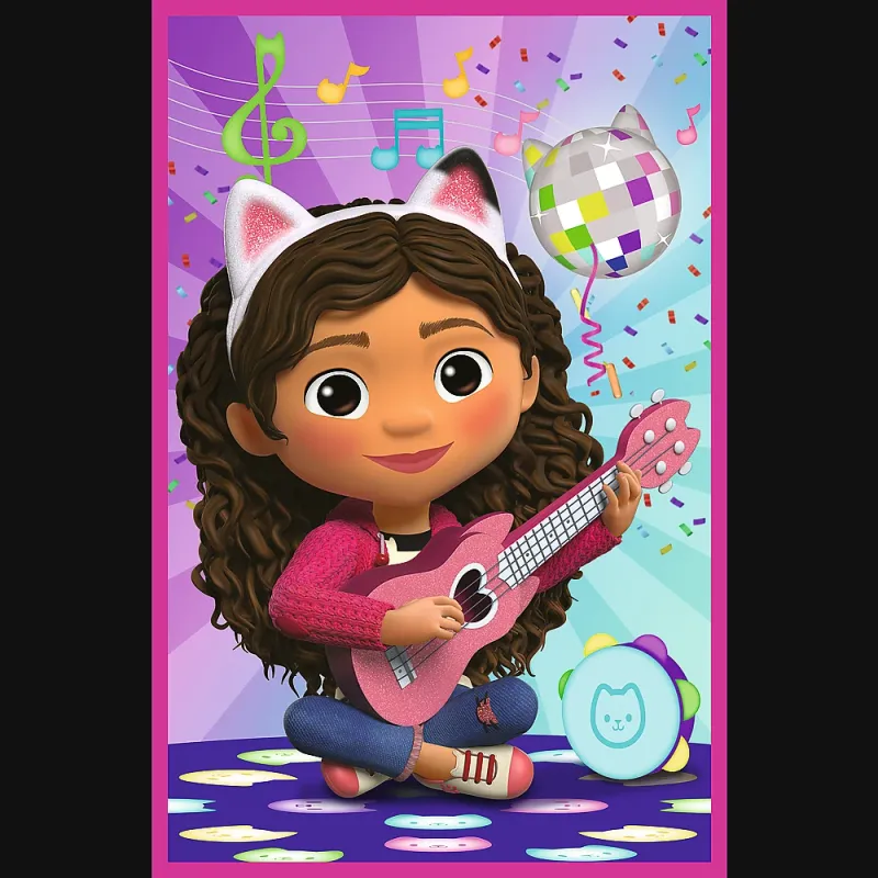 TREFL GABBY´S DOLLHOUSE Pužļu komplekts Iepazīsties ar Gabiju un kaķiem, 3x50 gab.