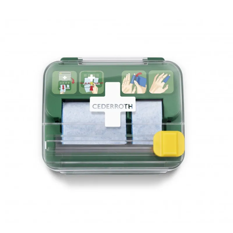 Putu pārsēja dozators, ar mīkstu putu pārsēju, Cederroth