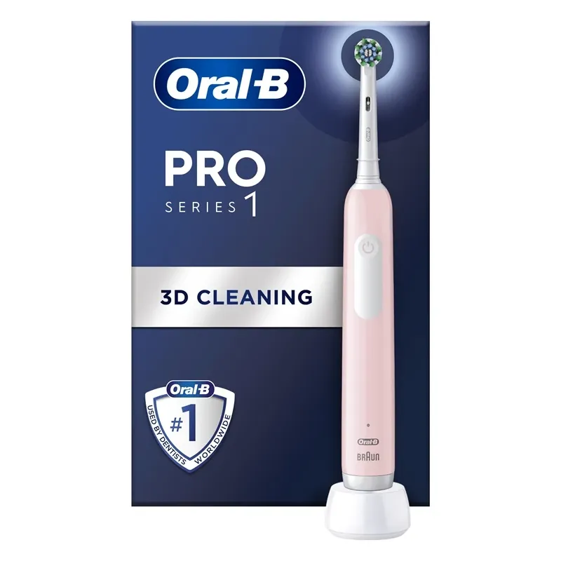 Elektriskā zobu birste Oral-B Pro Series 1 D305.513.3, rozā