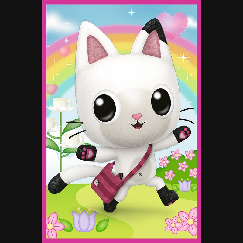 TREFL GABBY´S DOLLHOUSE Pužļu komplekts Iepazīsties ar Gabiju un kaķiem, 3x50 gab.