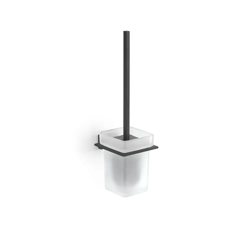 Tualetes birste Gedy Atena 443314, melna krās., 10.2 cm x 37.5 cm x 12 cm