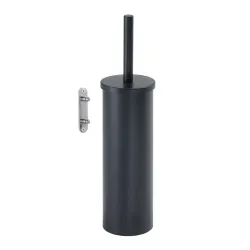 Toilet brush GEDY FLIP 523314, wall-mounted, black