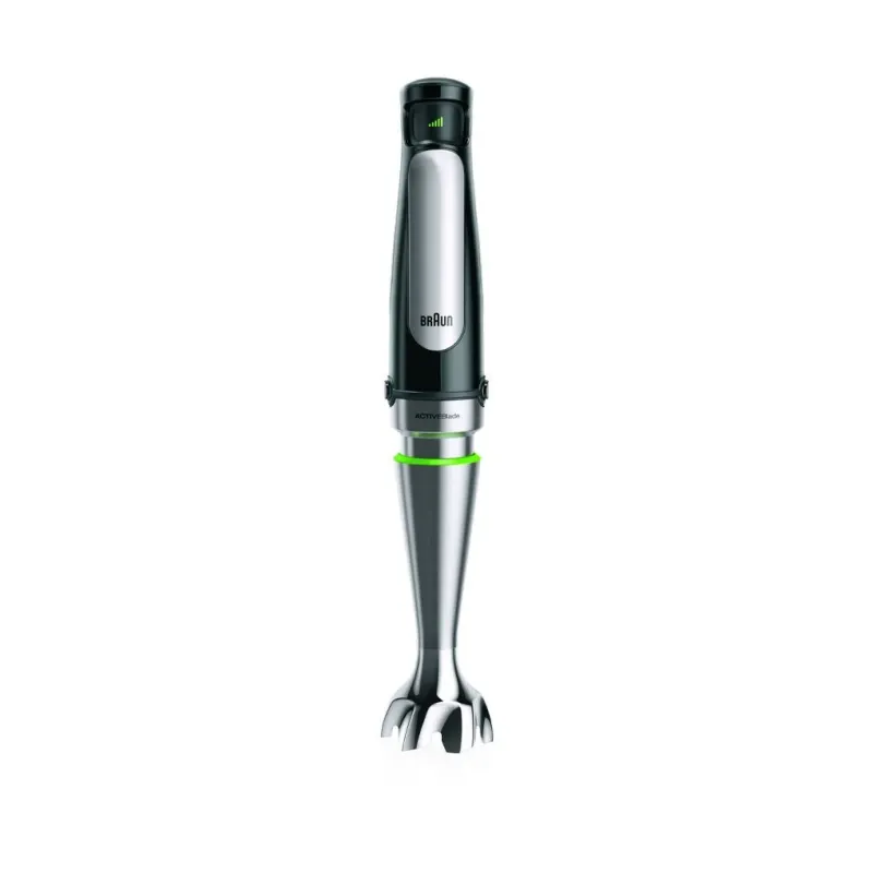 Rokas blenderis Braun MQ 7087, melna-nerūsējošā tērauda