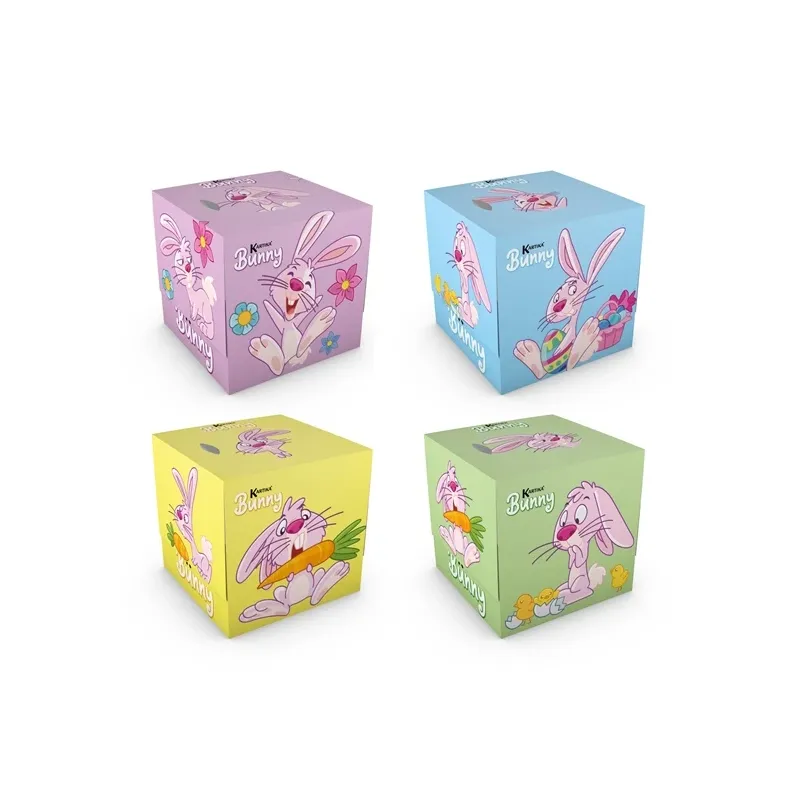 Vienreizlietojamas salvetes Kartika Bunny 56gab., 3 sl
