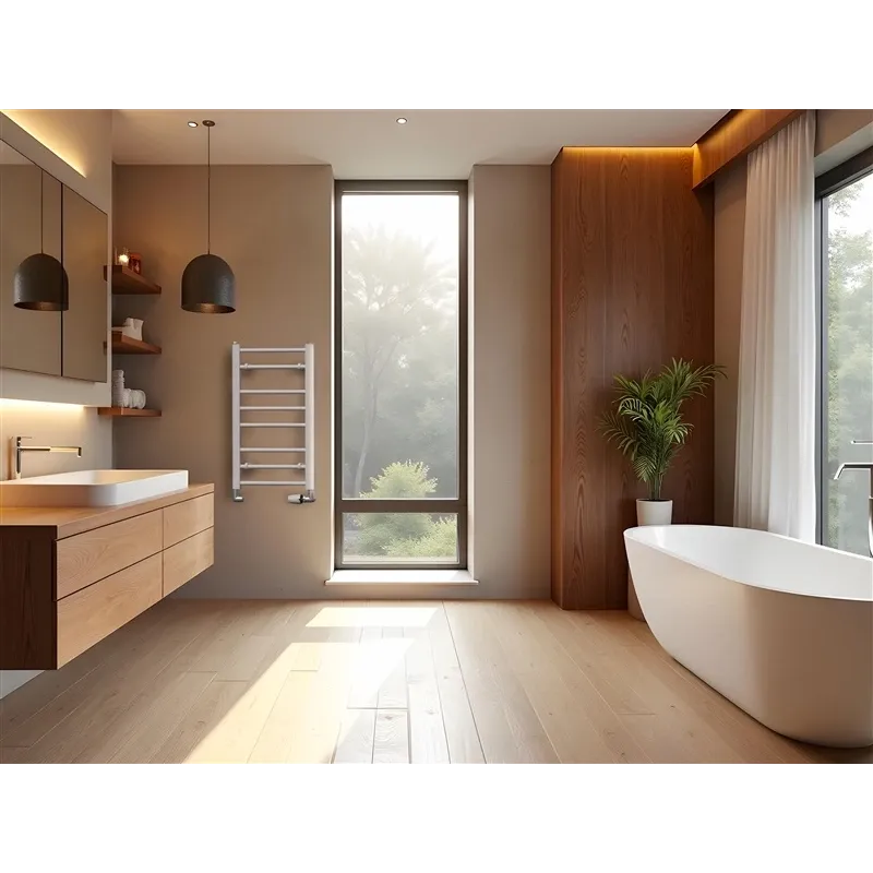 Ūdens dvieļu žāvētājs Koralux Standard, balta, 40 cm x 70 cm, 198 W