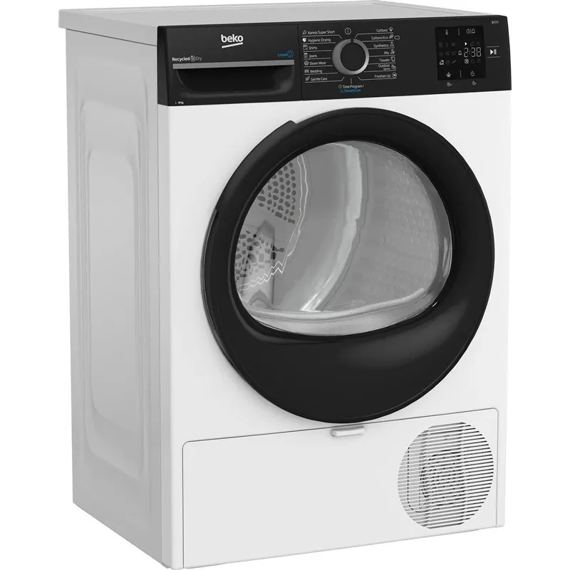 Džiovyklė Beko BM3T38239WBB, 8 kg