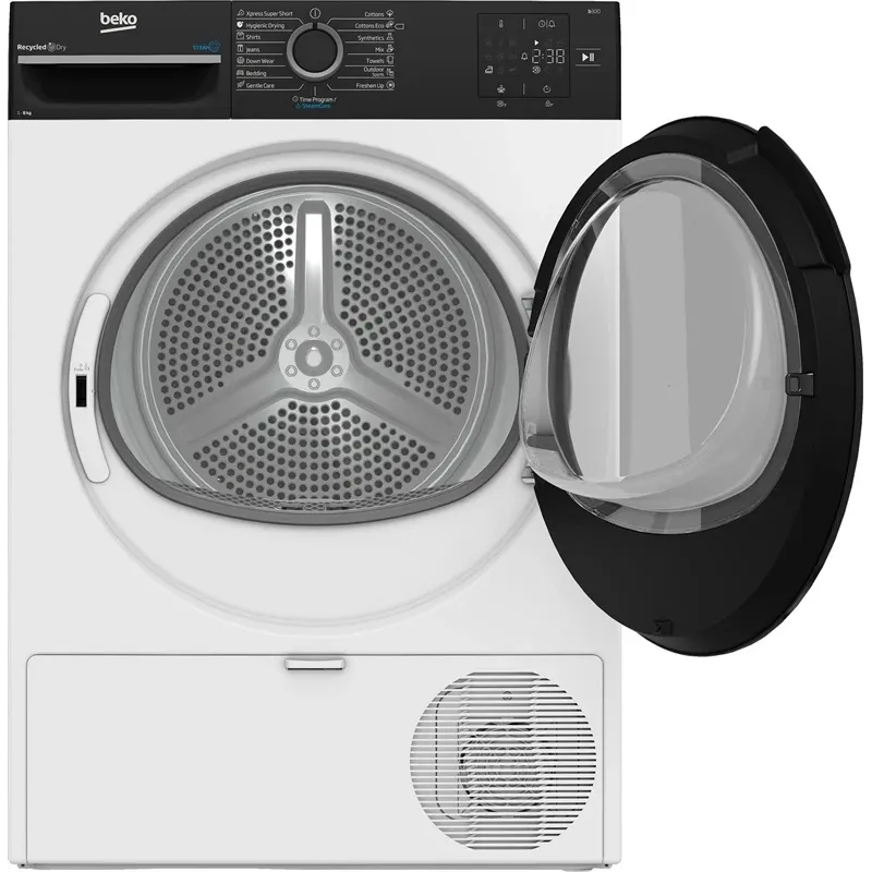 Džiovyklė Beko BM3T38239WBB, 8 kg