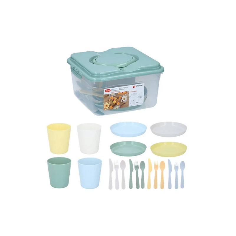 Piknika komplekts 21gb