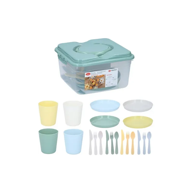 Piknika komplekts 21gb