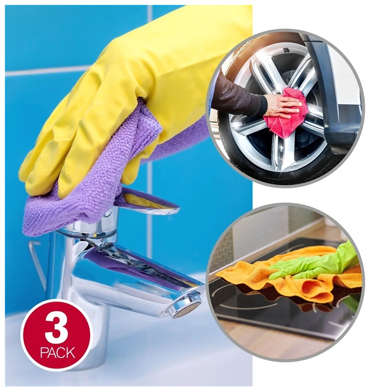 Drānas universālās mf 30x30cm 3gab