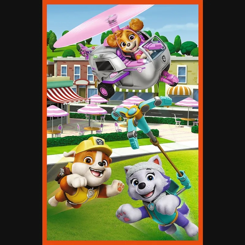 TREFL PAW PATROL Pužļu komplekts Suņu banda, 3x80 gab.