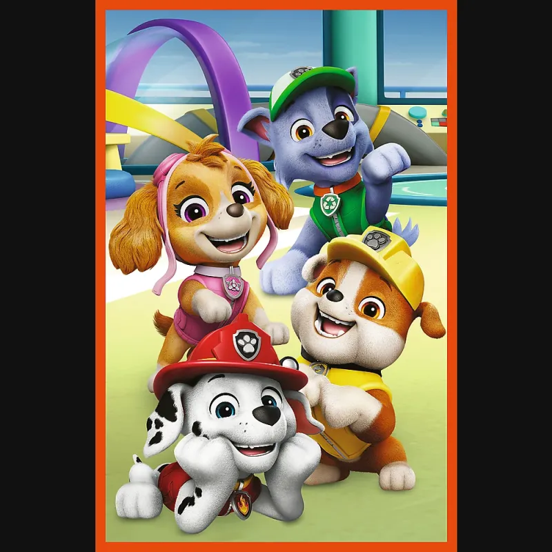 TREFL PAW PATROL Pužļu komplekts Suņu banda, 3x80 gab.
