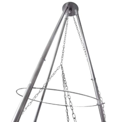 vidaXL Āra grili Nerūsējošs tērauds