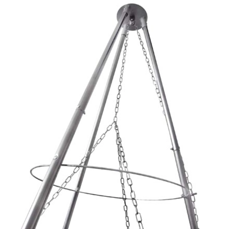 vidaXL Āra grili Nerūsējošs tērauds