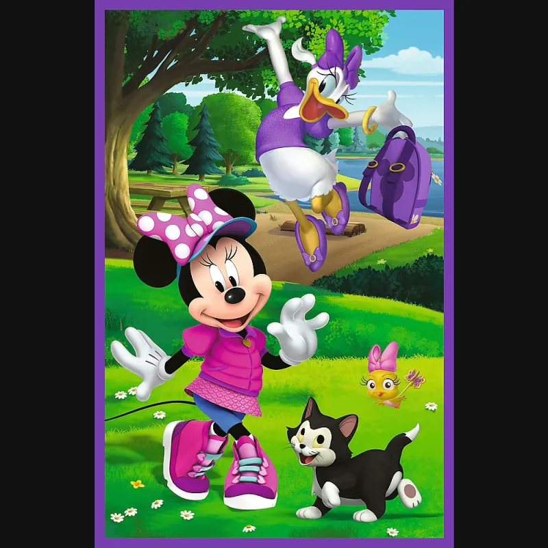 TREFL DISNEY MICKEY MOUSE Dėlionių rinkinys, 3 x 80 det.