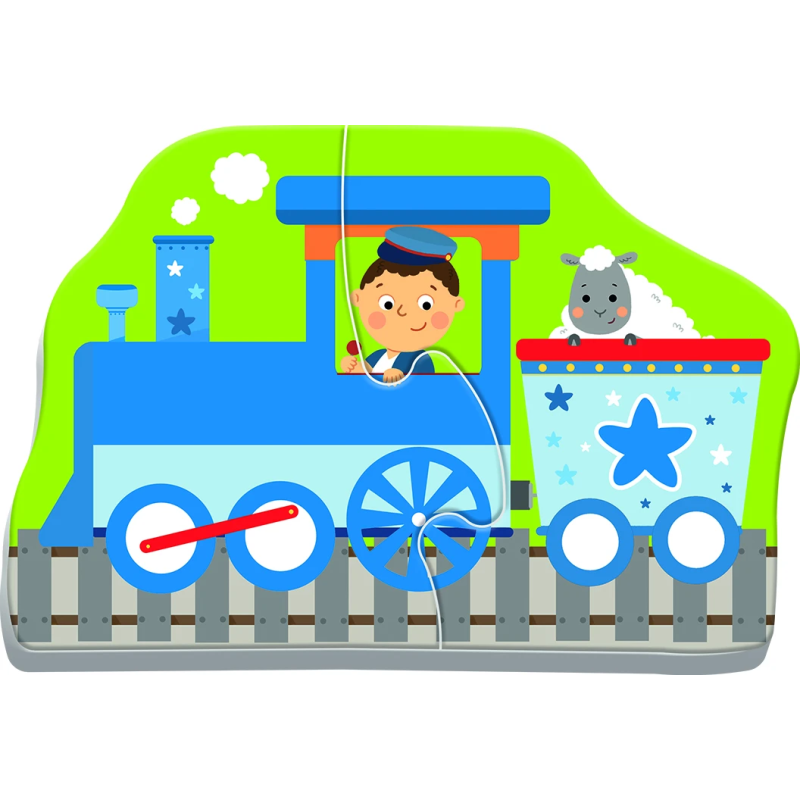 TREFL Puzle mazuļiem „Mašīnas“