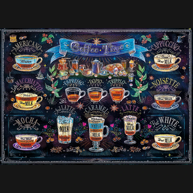 TREFL Puzle Kafija, 500 gab.