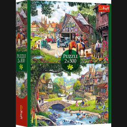 TREFL Premium Plus Puzle Idilliskā dzīve, 1000 gab.