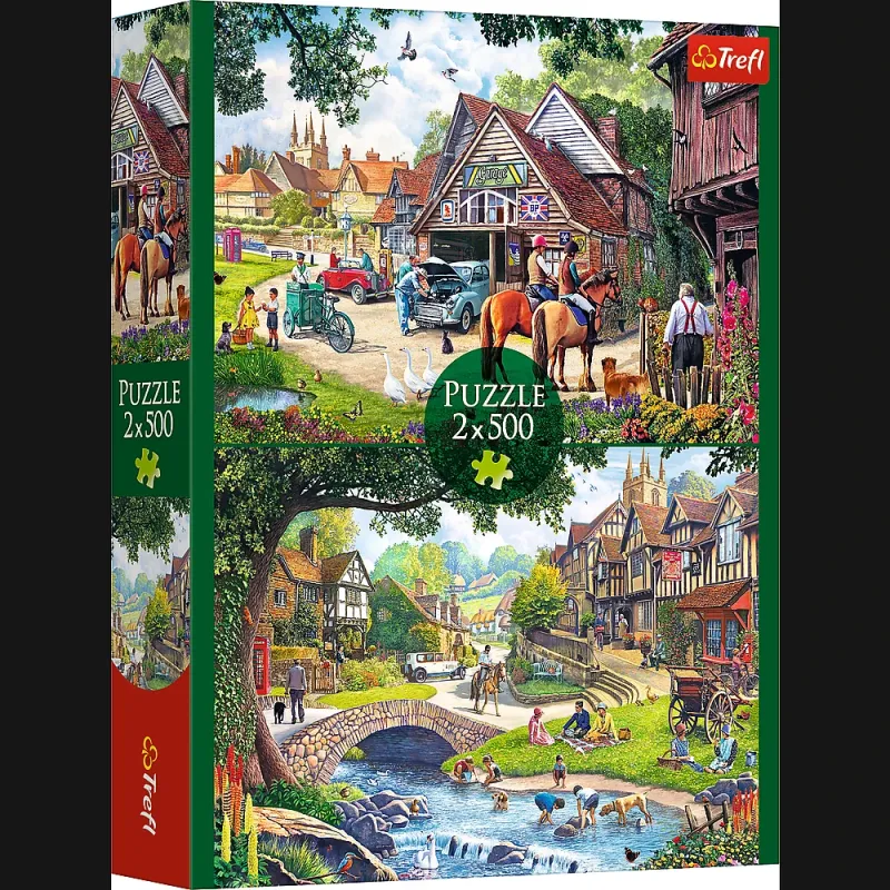 TREFL Premium Plus Puzle Idilliskā dzīve, 1000 gab.