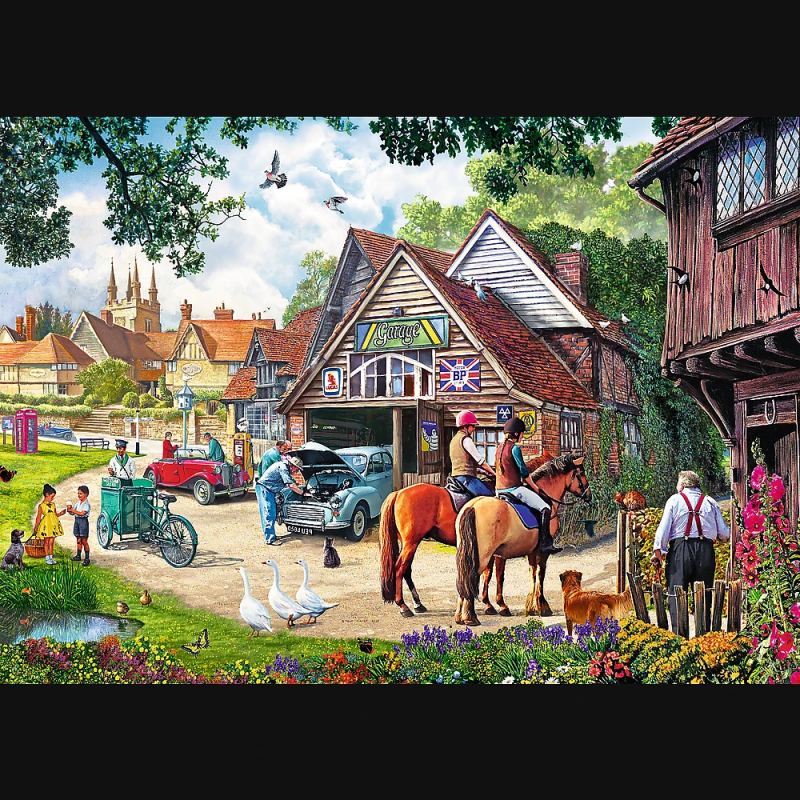 TREFL Premium Plus Puzle Idilliskā dzīve, 1000 gab.