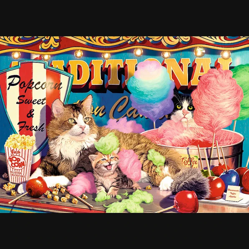 TREFL Pužļu komplekts Pūkainie draugi, 2x500 gab.