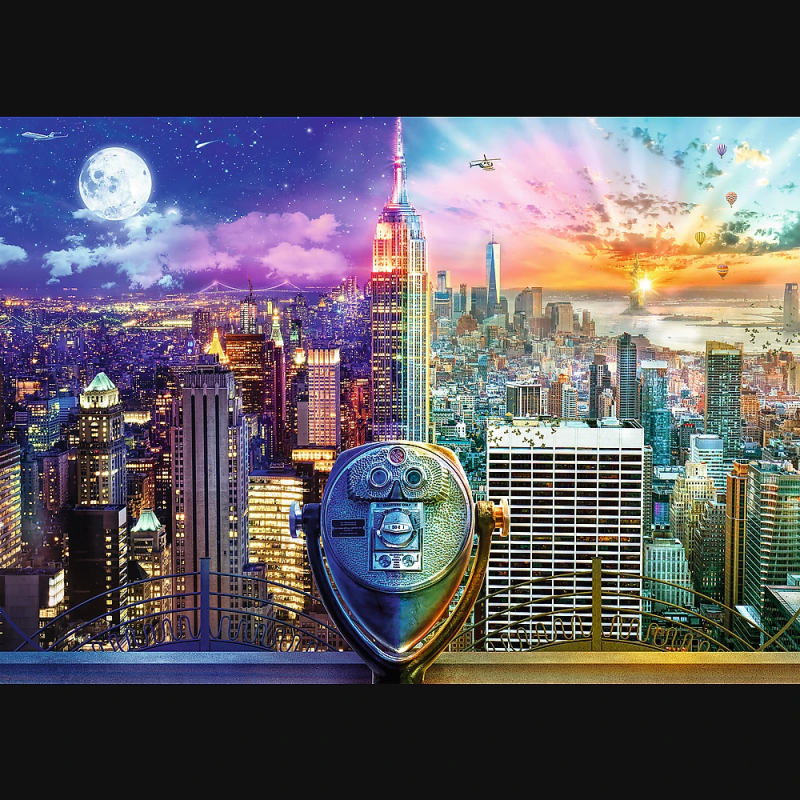 TREFL Pužļu komplekts Amerikas tūre, 2x500 gab.