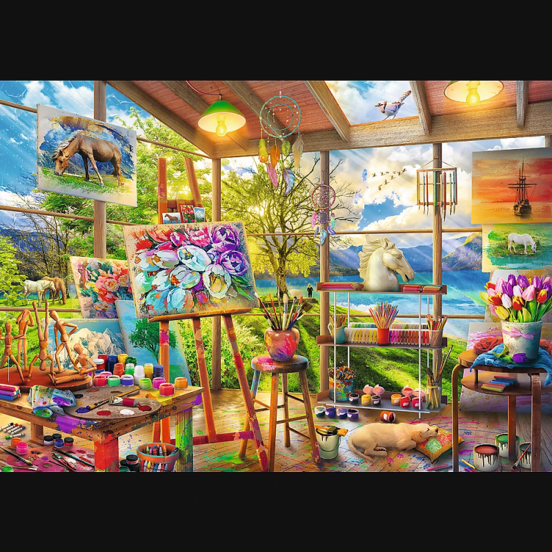 TREFL Pužļu komplekts Eiropas galvaspilsētas, 2x500 gab.