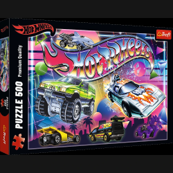 TREFL HOT WHEELS Puzle, 500 gab.