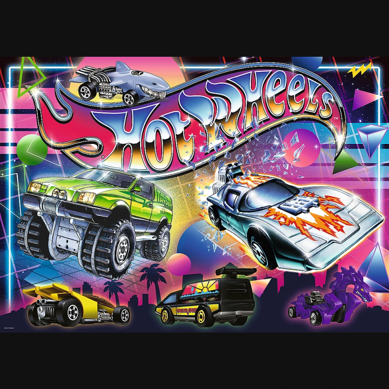 TREFL HOT WHEELS Puzle, 500 gab.