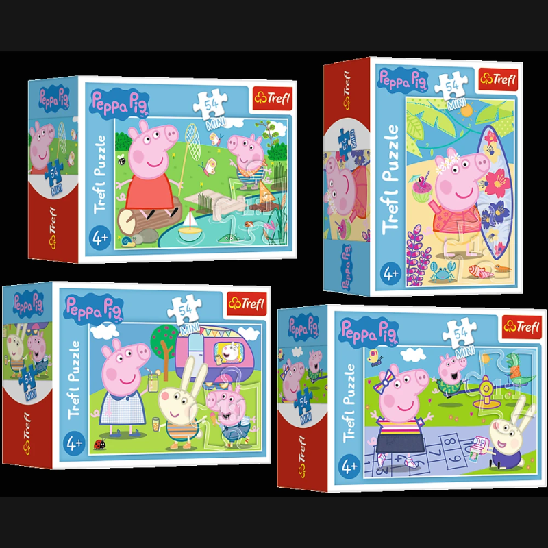TREFL PEPPA PIG Puzle Mini Peppa Pig, 54 gab.