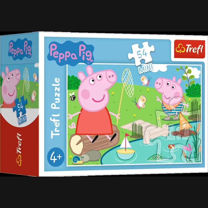 TREFL PEPPA PIG Minipusle Põrsas Peppa, 54 osa