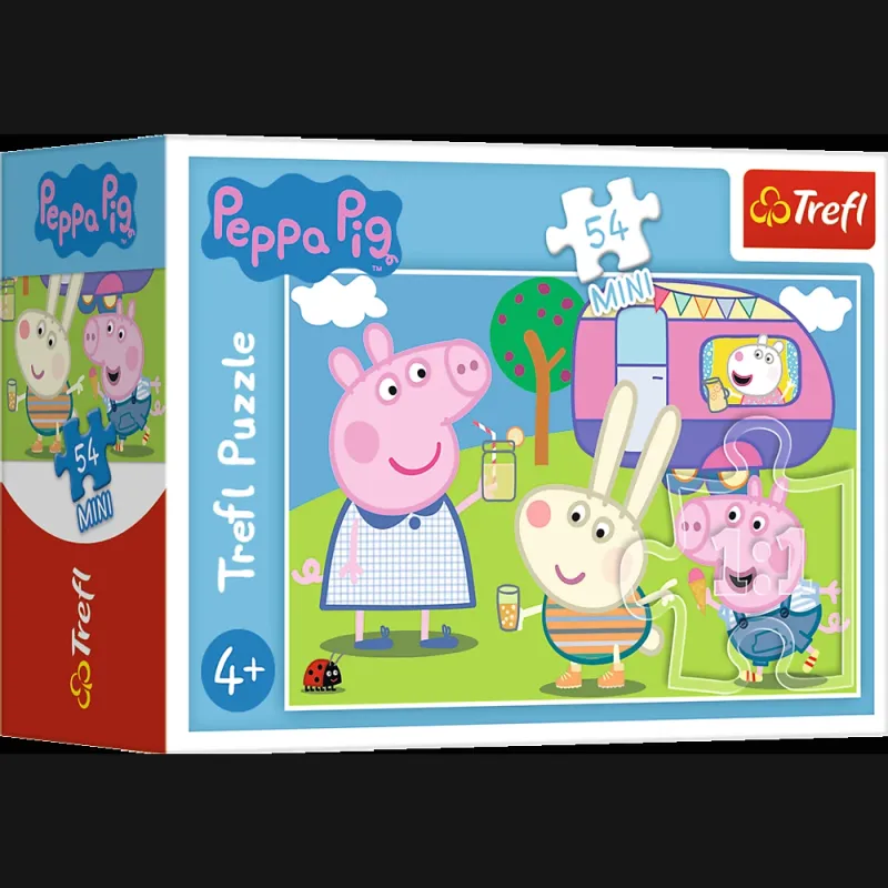 TREFL PEPPA PIG Minipusle Põrsas Peppa, 54 osa