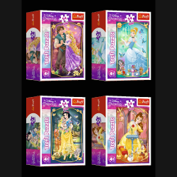 TREFL DISNEY PRINCESS Puzle Mini Princeses, 54 gab.