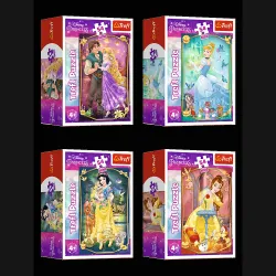 TREFL DISNEY PRINCESS dėlionė „Princesės“ 54 det.
